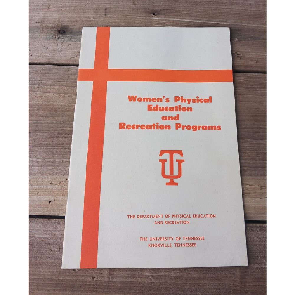 Womens Physical Education Recreation Program Brochure University of Tennessee